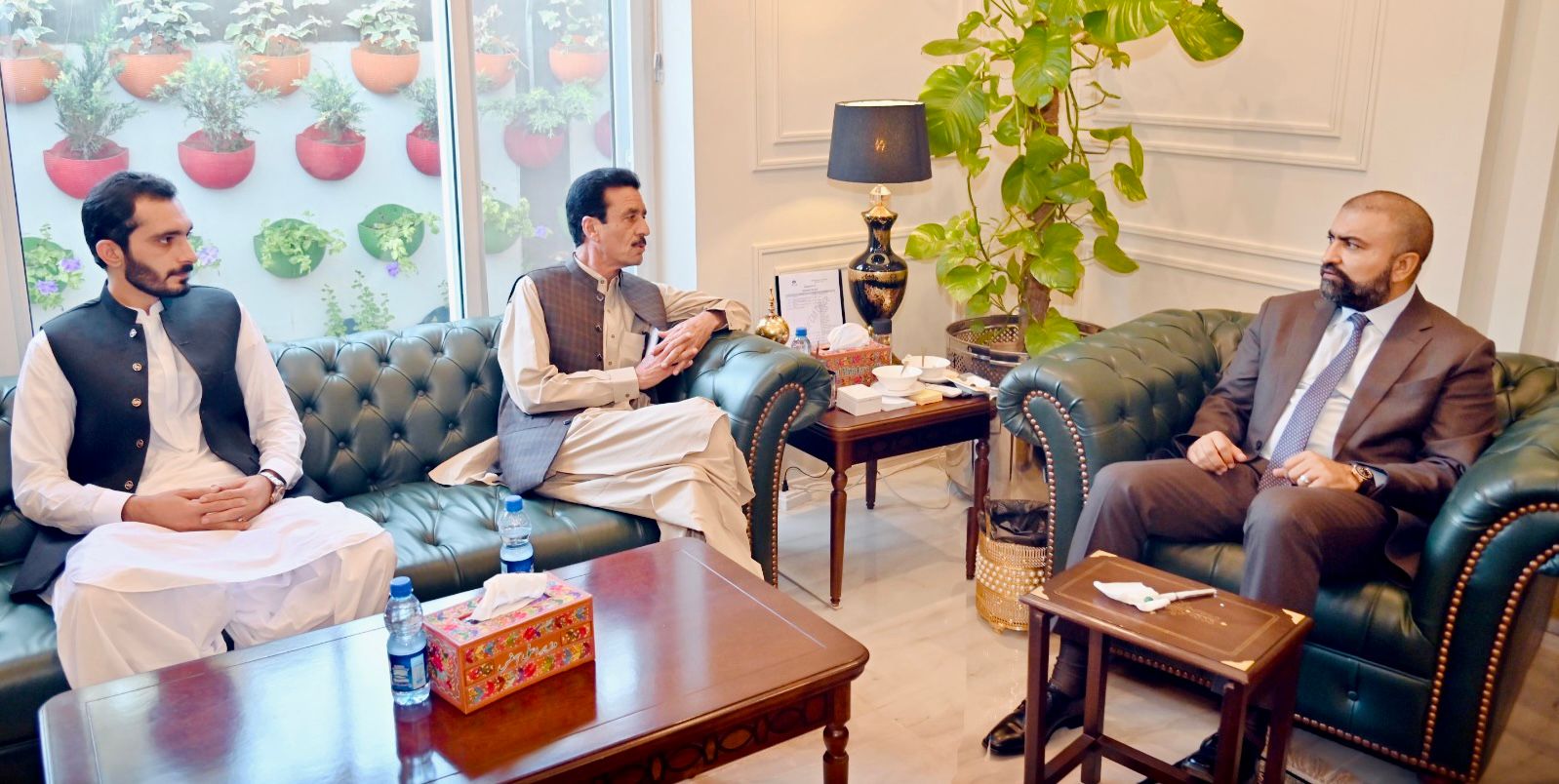 وزیراعلیٰ بلوچستان سے سید اقبال شاہ اور حیات اللہ خان اچکزئی کی ملاقات،سیاسی صورتحال پرتبادلہ خیال