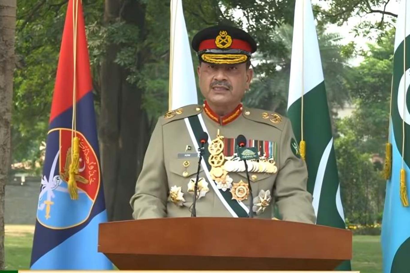 بھارت نے غاصبانہ ہتھکنڈوں سے جنگ مسلط کرنے کی کوشش کی، پاکستان نے ہر مرتبہ دشمن کو شکست فاش سے دوچار کیا، فیلڈ مارشل