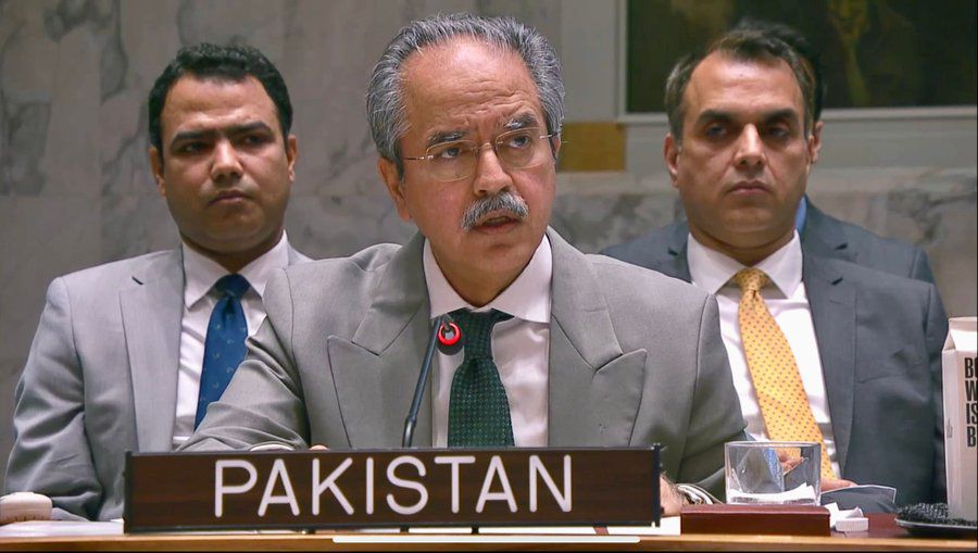 روس یوکرین جنگ فوری بند کی جائے، اقوام متحدہ میں پاکستان کا مطالبہ
