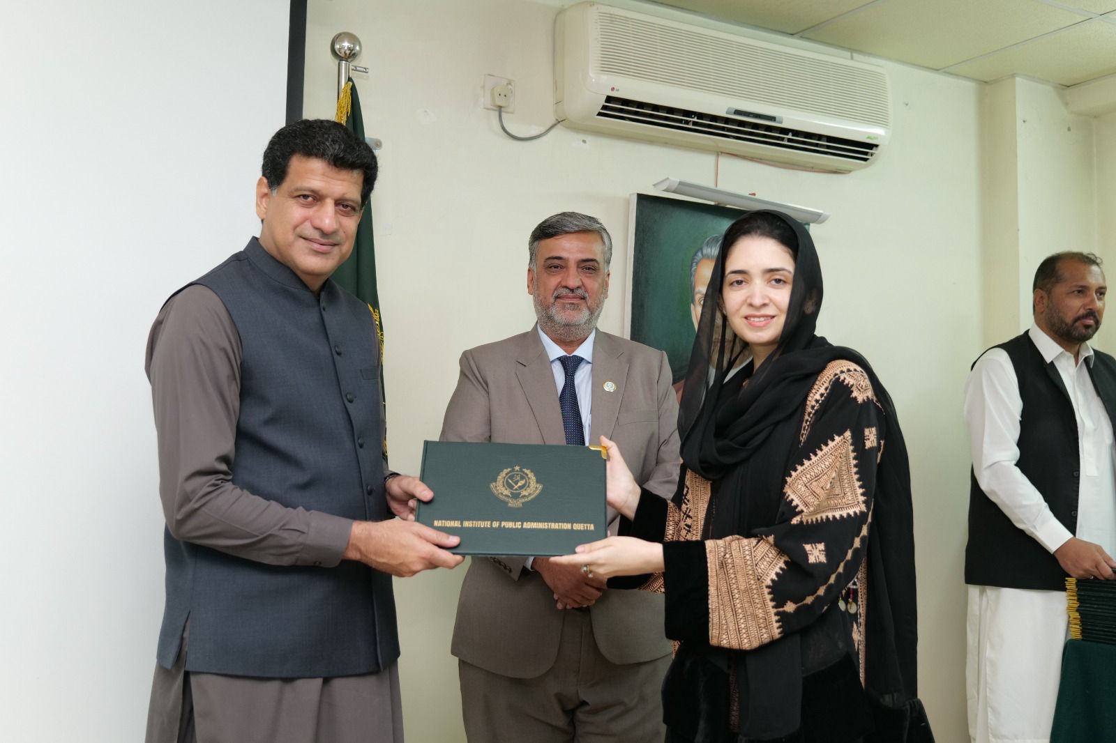 مضبوط اداروں کیلئے باصلاحیت اور باعزم سول آفیسران ناگزیر ہیں، میر ظہور احمد بلیدی