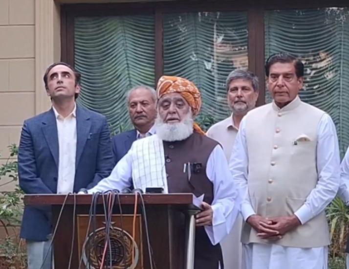 پیپلز پارٹی اور جے یو آئی کا پاکستان کے زیر انتظام کشمیر میں انتخابی اتحاد کا اعلان