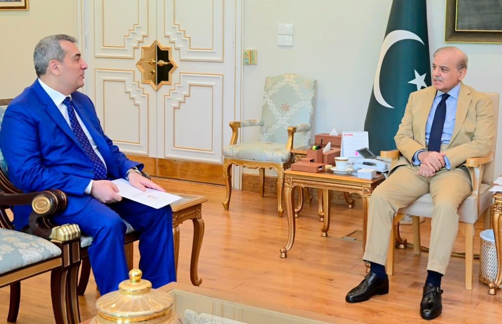وزیر اعظم کا آذربائیجان کے ساتھ برادرانہ تعلقات کو مزید مضبوط بنانے کے عزم کا اعادہ