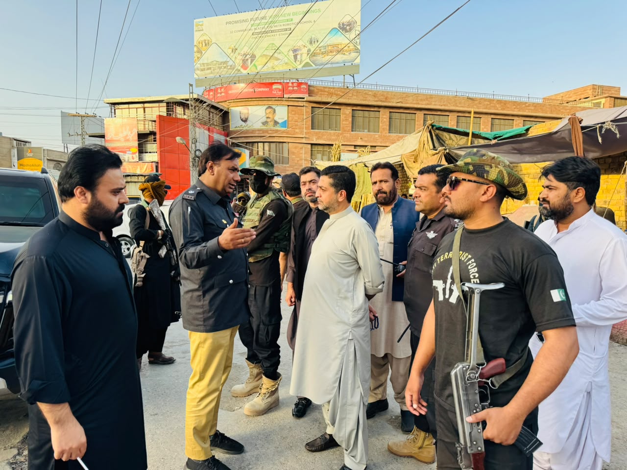 وزیر داخلہ بلوچستان میر ضیا اللہ لانگو کا کوئٹہ شہر کا اچانک دورہ، سکیورٹی انتظامات پر اطمینان کا اظہار
