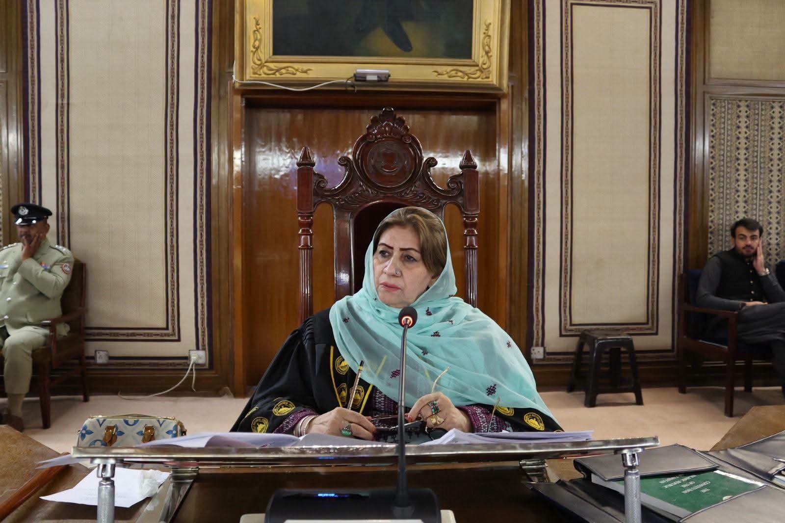 بلوچستان اسمبلی نے صوبے میں تیزاب گردی کے قانون کاجائزہ وتیزاب کی نقل وحمل سے متعلق ضابطہ کار سے متعلق مشترکہ قرارداد منظور کرلی