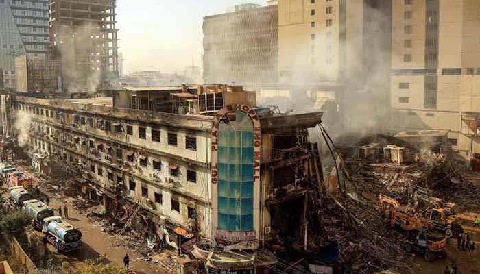 سانحہ گل پلازا: پولیس نے چالان عدالت میں جمع کرادیا، ایسوسی ایشن مرکزی ذمہ دار قرار