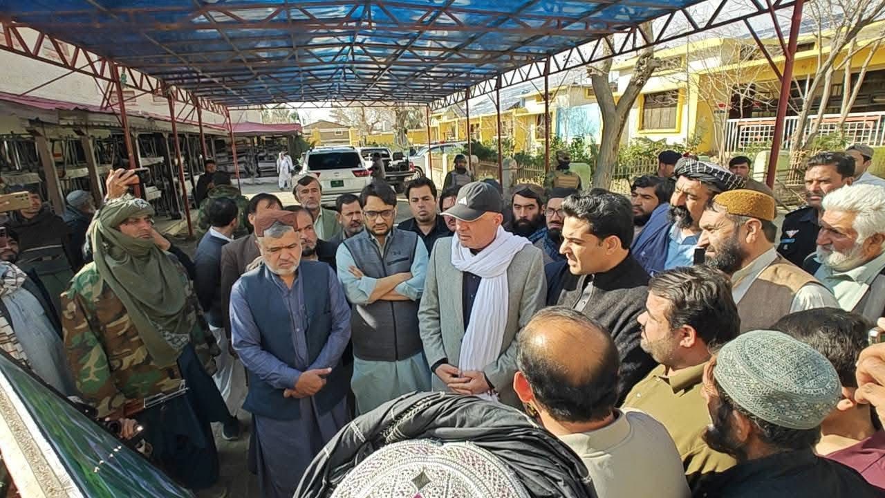 اسپیکر بلوچستان اسمبلی کا چمن دورہ، گورنمنٹ ماڈل ہائیر سیکنڈری اسکول میں جدید امتحانی ہال کا افتتاح