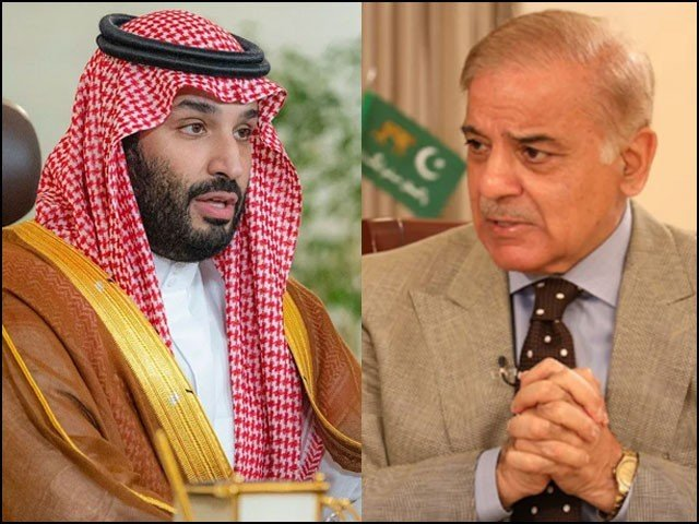 وزیر اعظم کی سعودی ولی عہد سے ٹیلی فون پر بات چیت، سعودی عرب اور برادر عوام کے ساتھ کھڑ ے رہنے کے عزم کا اعادہ کیا