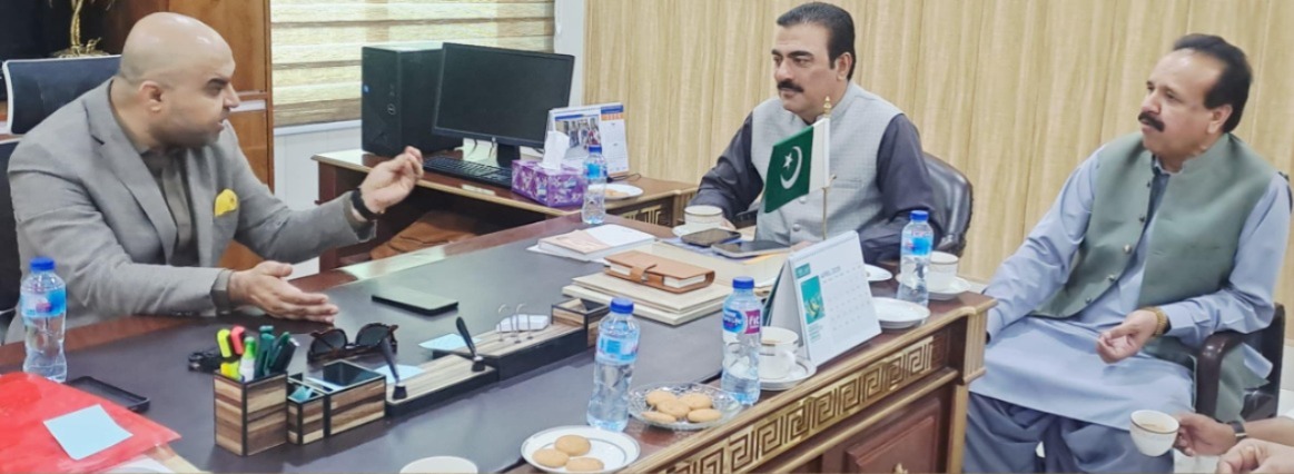 رکن اسمبلی میررحمت صالح بلوچ کا مکران یونیورسٹی کا دورہ ،50لاکھ روپے فنڈز کااعلان